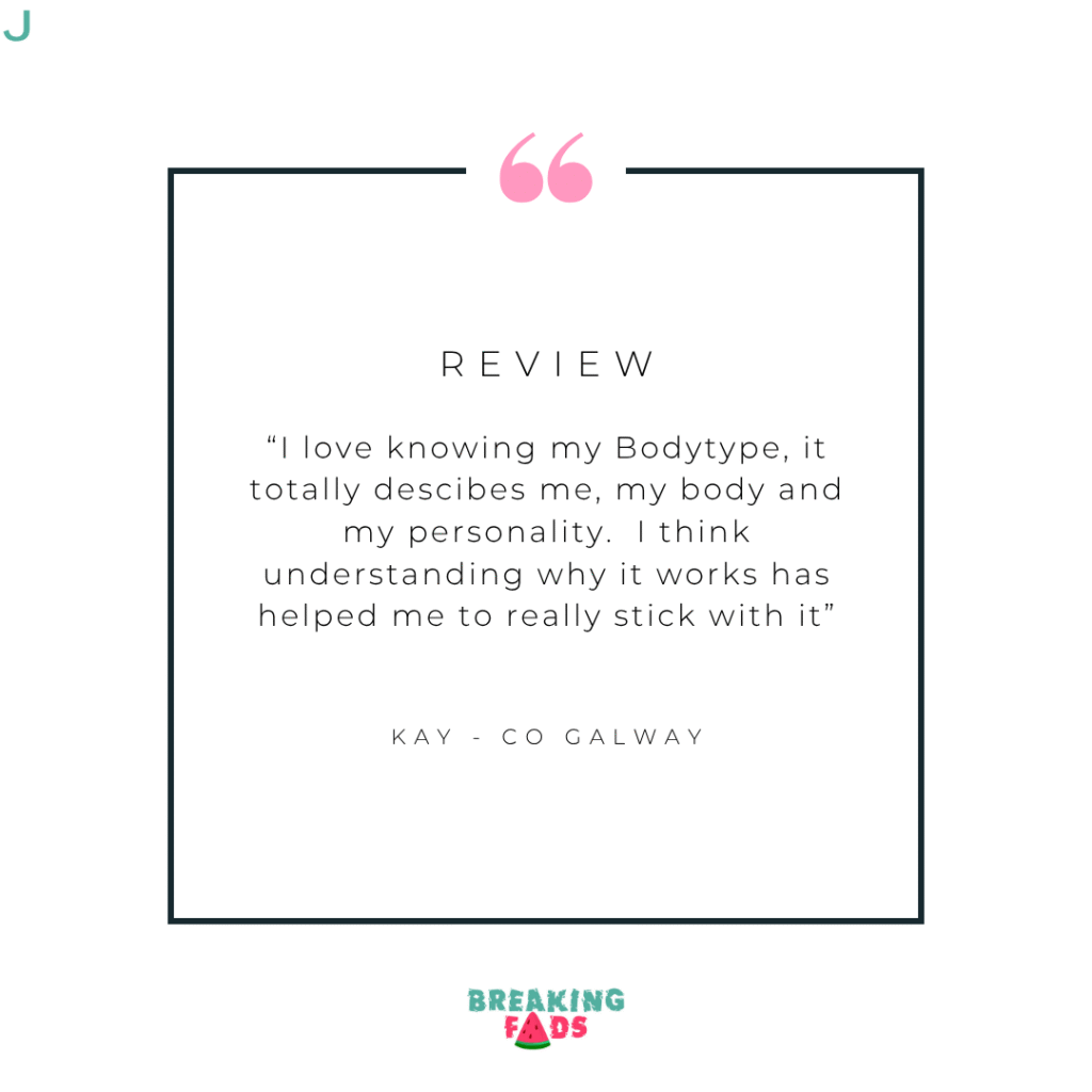 Bodytype, describes me, weight loss, weight management, good fit, diet, breaking fads, testimonials